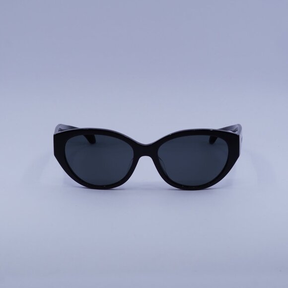 Versace VE4495D GB1/87 Sunglasses Black Cat Eye Frame, Dark Grey Lenses main image 5